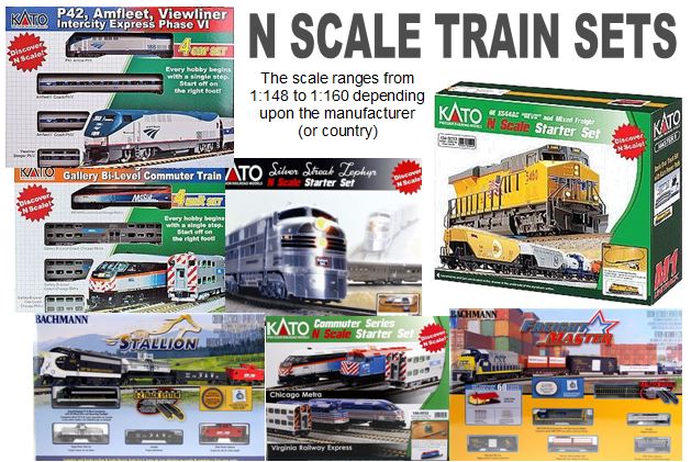 N gauge train sets